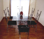 wrought iron dinning suite